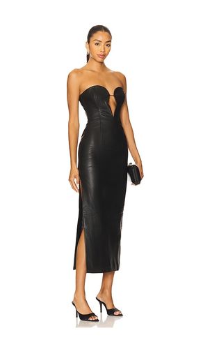 ROBE MIDI IMITATION CUIR ELENI en . Taille 10. Also en 2, 4, 6, 8 - Bardot - Modalova