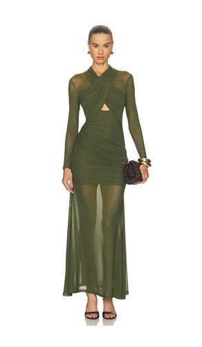 Veria Wrap Mesh Maxi Dress en . Taille 12. Also en 2, 4, 6, 8 - Bardot - Modalova