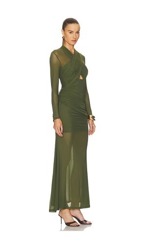 Veria Wrap Mesh Maxi Dress en . Taille 2. Also en 4, 6, 8 - Bardot - Modalova