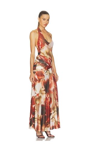 Sariba Halter Mesh Midi Dress in . Size L. Also in M, S, XL, XS - Bardot - Modalova