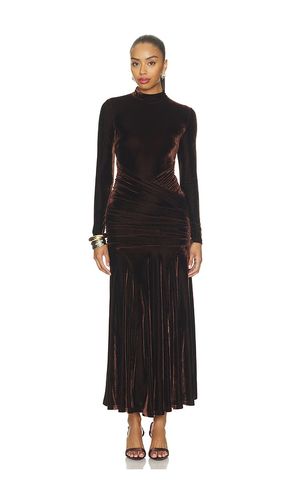 Korina Velour Maxi Dress en . Taille 10. Also en 2, 4, 6, 8 - Bardot - Modalova