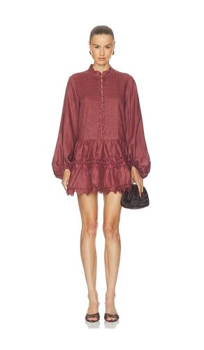 Antonia Lace Trim Mini Dress in . Size 10. Also in 12, 2, 4, 6, 8 - Bardot - Modalova