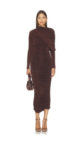 ROBE MIDI AVEC FRONCES MELINA en . Taille 2. Also en 4, 6, 8 - Bardot - Modalova