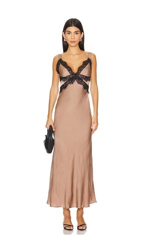 ROBE MIDI EN SATIN DELTA in . Size 2, 4, 6 - Bardot - Modalova