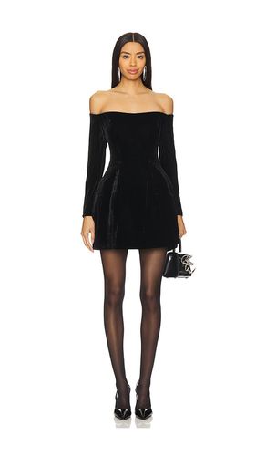 ROBE MINI EN VELOURS NADENE in . Size 4, 6, 8 - Bardot - Modalova