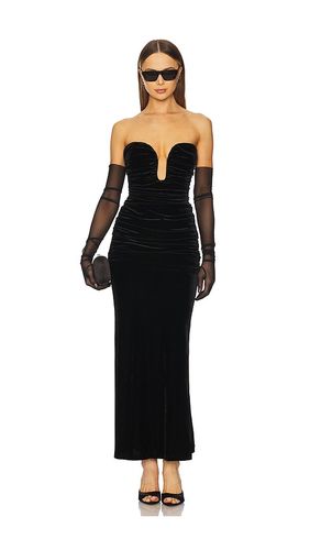 ROBE MAXI VELOURS ELVIRA in . Size 12, 2, 4, 6, 8 - Bardot - Modalova