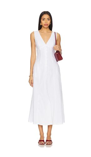 X REVOLVE Cordelia Linen Midi Dress in . Size 2. Also in 4, 6, 8 - Bardot - Modalova