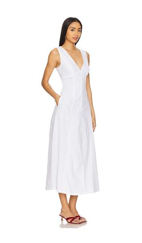 X REVOLVE Cordelia Linen Midi Dress in . Size 2. Also in 4, 6, 8 - Bardot - Modalova
