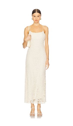 ROBE MIDI EN MAILLE CROCHET ADONI in . Size 12, 2, 4, 6, 8 - Bardot - Modalova