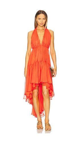 ROBE VOLANTÉE ASYMÉTRIQUE LEONA en . Taille 10. Also en 12, 6, 8 - Bardot - Modalova