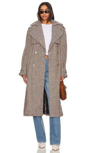 TRENCH OVERSIZED À CARREAUX in . Size 12, 2, 4, 6, 8 - Bardot - Modalova