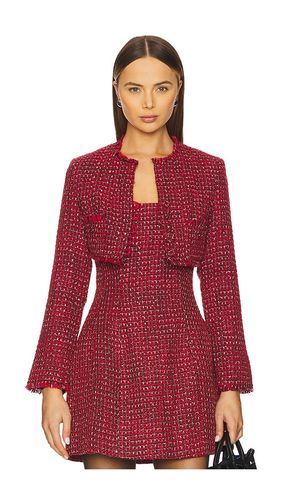 BLOUSON BOUCLETTE CROPPED KAROLINE in . Size 2, 4, 6 - Bardot - Modalova