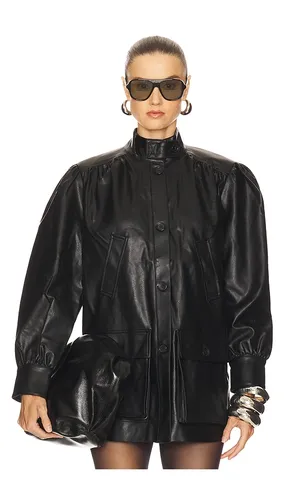 BLOUSON IMITATION CUIR CLEMENTS en . Taille S. Also en XS, M - Bardot - Modalova