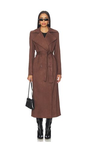 TRENCH-COAT EN FAUX DAIM KIRA en . Taille 10. Also en 12, 2, 4, 6, 8 - Bardot - Modalova