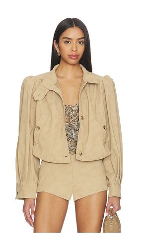 Leon Faux Leather Jacket en . Taille L. Also en M - Bardot - Modalova