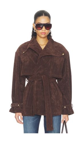 Veronica Faux Suede Jacket in . Size L. Also in - Bardot - Modalova