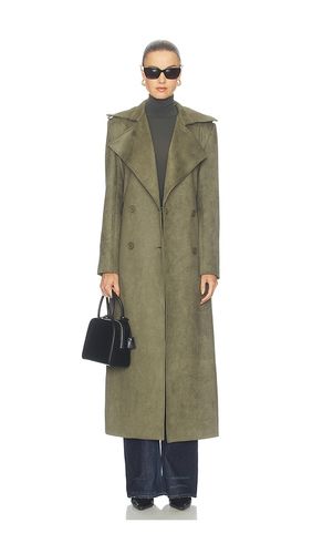 Kira Faux Suede Trench Coat in . Size 10. Also in 2, 4, 6, 8 - Bardot - Modalova