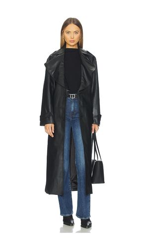 Reilia Faux Leather Coat in . Size M/L. Also in - Bardot - Modalova