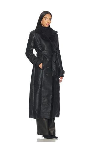 Faux Leather Trench Coat in . Size L. Also in - Bardot - Modalova