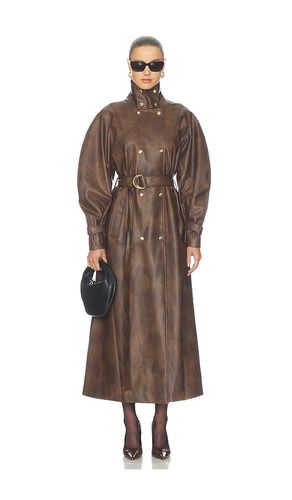 Milana Faux Leather Trench en . Taille 10. Also en 12, 2, 4, 6, 8 - Bardot - Modalova