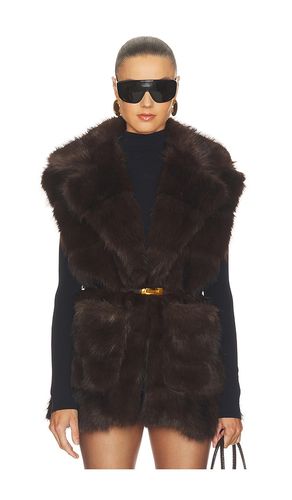 BLOUSON SANS MANCHES IMITATION FOURRURE BRENTLEY en . Taille S. Also en M, L - Bardot - Modalova