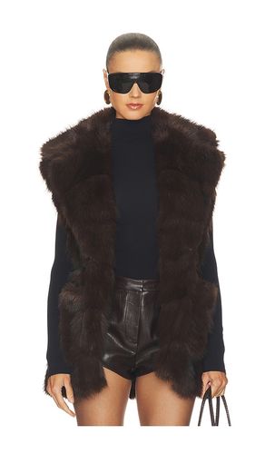 BLOUSON SANS MANCHES IMITATION FOURRURE BRENTLEY en . Taille S. Also en M, L - Bardot - Modalova