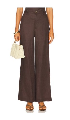 PANTALON EN LIN ENYA en . Taille 2. Also en 4, 8, 10 - Bardot - Modalova