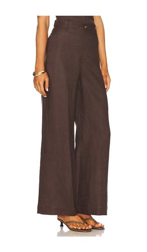 PANTALON EN LIN ENYA en . Taille 10. Also en 2, 4, 8 - Bardot - Modalova