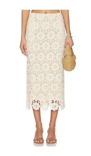 Veneta Crochet Midi Skirt in . Size L. Also in M, S, XL, XS - Bardot - Modalova