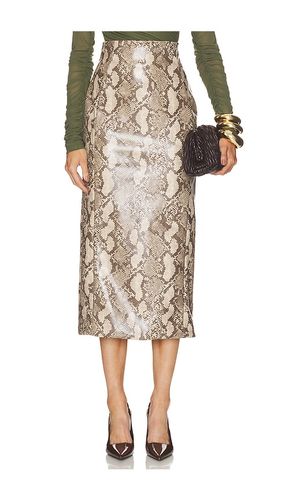 Erica Faux Snakeskin Skirt en . Taille 10. Also en - Bardot - Modalova