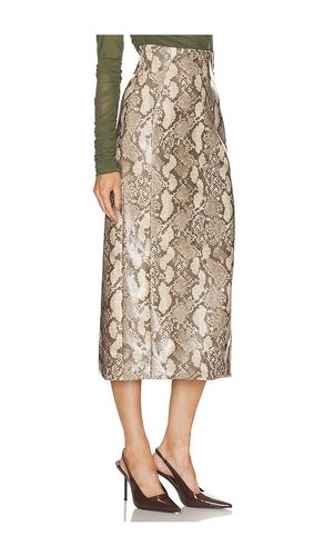 Erica Faux Snakeskin Skirt en . Taille 10. Also en 8 - Bardot - Modalova