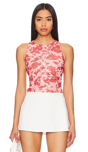 Bardot Felicia Top in Red. Size 6 - Bardot - Modalova