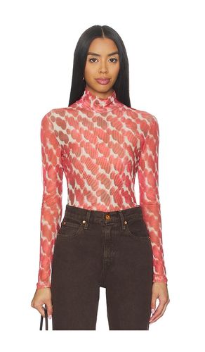 Alba Long Sleeve Mesh Top en . Taille S. Also en XS - Bardot - Modalova