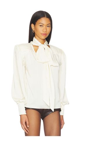 Revana Satin Tie Neck Blouse en . Taille 10. Also en - Bardot - Modalova