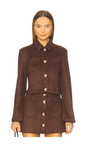 Lorenzo Faux Suede Shirt en . Taille 10. Also en 12, 2, 4, 6, 8 - Bardot - Modalova