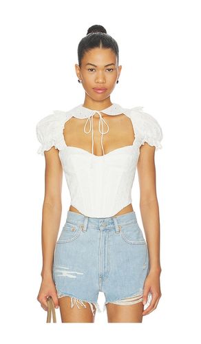 Allington Broderie Corset Top in . Size 2. Also in 4, 6 - Bardot - Modalova