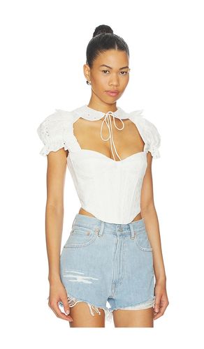 Allington Broderie Corset Top en . Taille 2. Also en 4, 6, 8 - Bardot - Modalova