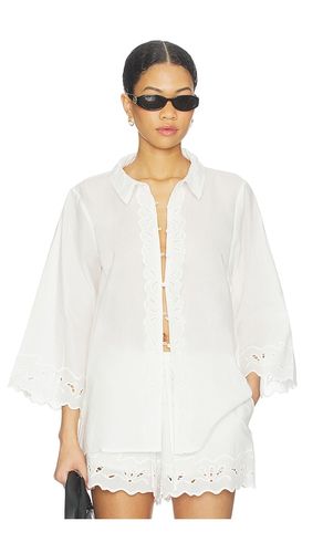Aleria Cotton Shirt With Trim en . Taille 10. Also en 2, 4, 6, 8 - Bardot - Modalova