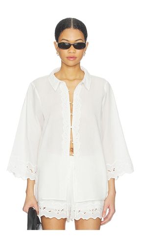 Aleria Cotton Shirt With Trim en . Taille 10. Also en 4, 6, 8 - Bardot - Modalova