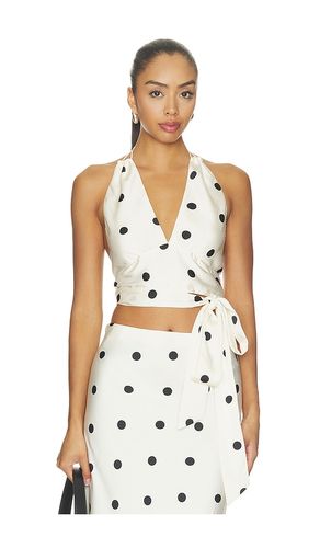 Pheobe Satin Halter Tie Top en . Taille 2. Also en 4, 6, 8 - Bardot - Modalova