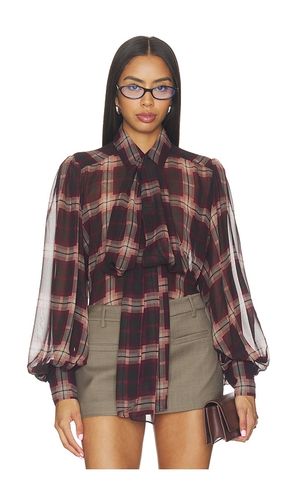 CHEMISE ENCOLURE NOUÉE CECILE en . Taille 10. Also en 12, 2, 4, 6, 8 - Bardot - Modalova