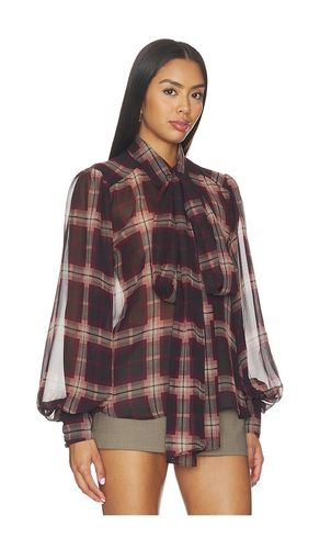 CHEMISE ENCOLURE NOUÉE CECILE en . Taille 10. Also en 12, 2, 4, 6, 8 - Bardot - Modalova