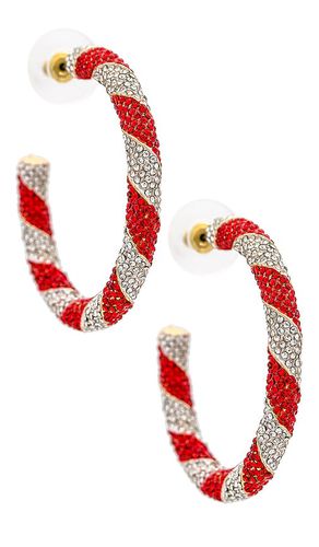 CRÉOLES CANDY CANE in - BaubleBar - Modalova