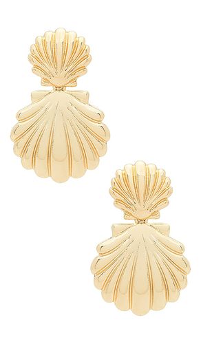 BOUCLES D'OREILLES TWO DROP SEASHELL in - BaubleBar - Modalova