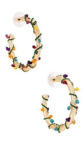 Christmas Lights Hoop Earring in - BaubleBar - Modalova