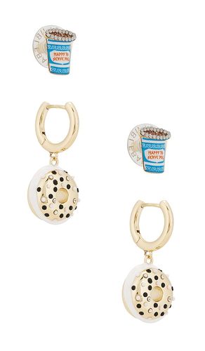 ENSEMBLE DE BOUCLES D'OREILLES RISE & GRIND in - BaubleBar - Modalova