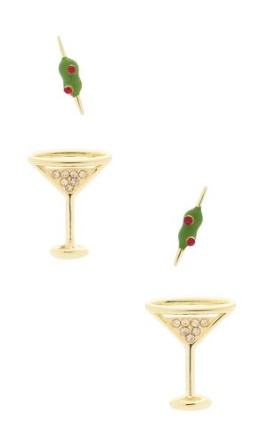 ENSEMBLE DE BOUCLES D'OREILLES MARTINI en - BaubleBar - Modalova