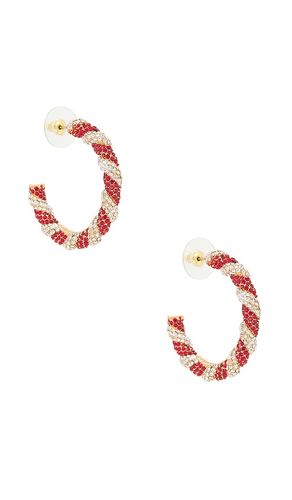 Peppermint Hoop Earrings in - BaubleBar - Modalova