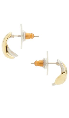 Mixed Metal Cross Earrings in - BaubleBar - Modalova