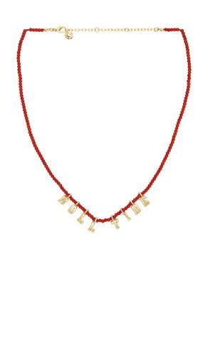 University Of Alabama Beaded Slogan Necklace in - BaubleBar - Modalova
